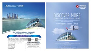 Qatar Airways e Turkish Airlines unem-se à edição 125 da Canton Fair com benefícios de viagem a compradores internacionais