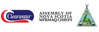 Logos: Clearwater | Assembly of Nova Scotia Mi'kmaq Chiefs (CNW Group/Clearwater Seafoods Incorporated)