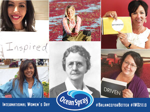 Ocean Spray Cherishes its Past and Present in Celebration of International Women's Day
