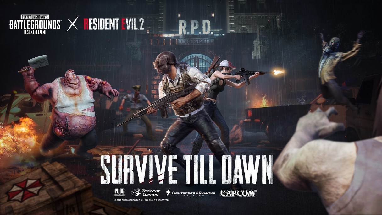 Crossover Pubg Mobile And Resident Evil 2 Gameplay Mode A Massive Hit Survive Till Dawn Gameplay Combines Best Of Both Games