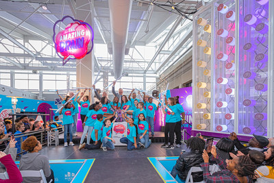 The Burns & McDonnell Battle of the Brains winners activated The Amazing Brain, which is now the largest indoor exhibit at Science City in Kansas City, Missouri.