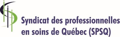 Logo : Syndicat des professionnelles en soins de Qubec (SPSQ) (Groupe CNW/Fdration interprofessionnelle de la sant du Qubec - FIQ)