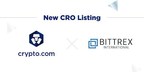 Bittrex Lists Crypto.com Chain Token (CRO) Ahead of Go-Live Next Week