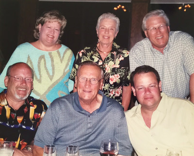 StorageMart founder Gordon Burnam with his family