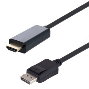 L-com Unveils New DisplayPort to HDMI Cables with LSZH Jackets