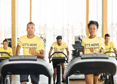 Let's Move For a Better World (PRNewsfoto/Technogym Spa)