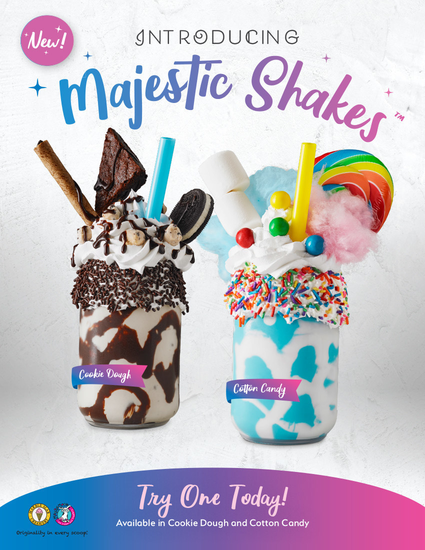 Milkshakes Go Magical At Marble Slab Creamery® And MaggieMoo's® With