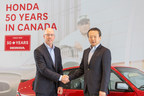 Honda Proudly Celebrates 50 Years in Canada