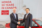 Honda célèbre avec fierté ses 50 ans au Canada