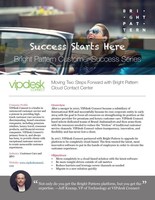 Bright Pattern Contact Center Selected by VIPdesk Connect for Robust Feature Set and Omnichannel Capabilities
