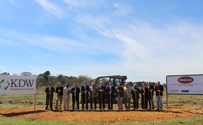 Twin Disc broke ground last Wednesday on a new operations facility in Lufkin, Texas.