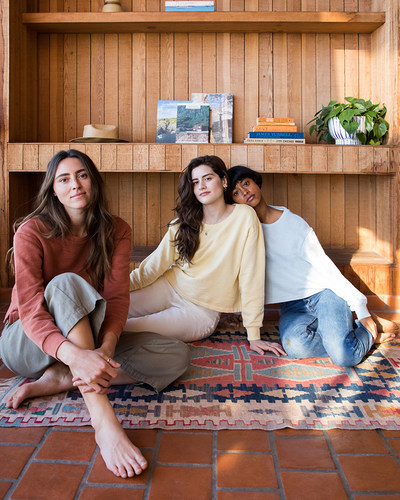 OUTERKNOWN, THE SUSTAINABLE LIFESTYLE BRAND FOUNDED BY KELLY SLATER AND JOHN MOORE, LAUNCHES WOMEN'S COLLECTION_(L to R) Raychel Roberts, Lauren Singer, Candace Reels