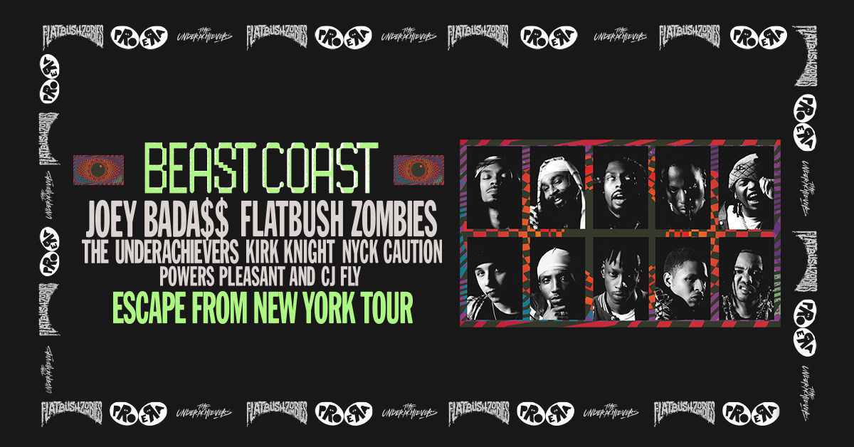 New York City Hip Hop Collective Beast Coast 'Escape From New Tour'; Releases First-Ever Collaborative Track
