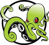 Kraken Kratom Logo Green Circle