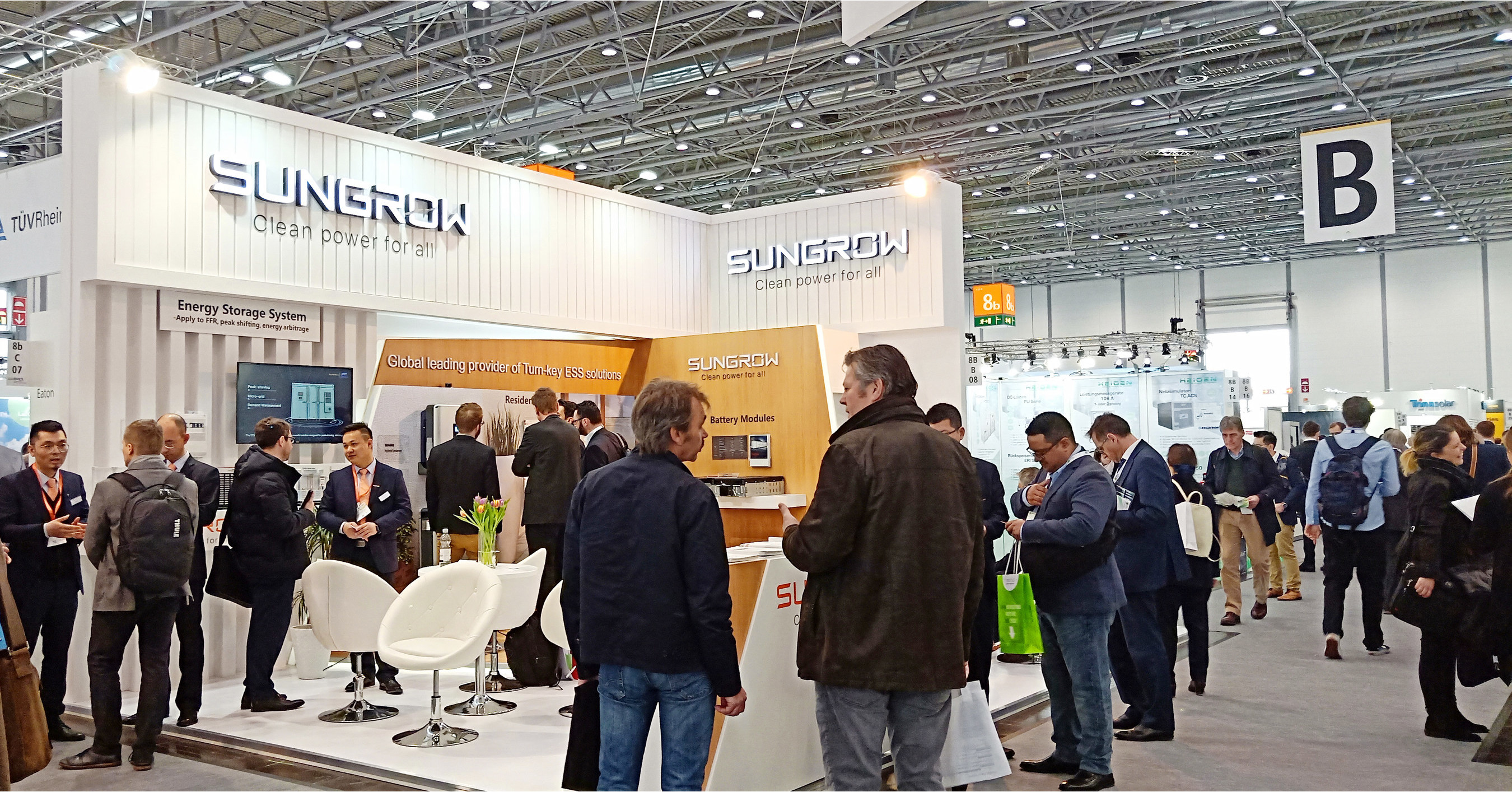 Sungrow Reveals New 1500V Energy Storage Systems at Energy Storage Europe