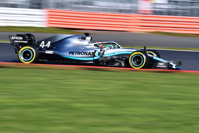 F1 W10 EQ Power+ Shakedown, Silverstone