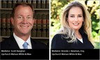 Mediators Scott M. Baughan and Brenda J. Newman Certified by U.S. District Court