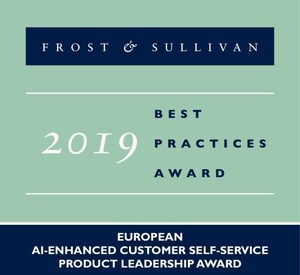 Creative Virtual Commended by Frost &amp; Sullivan for V-Person, Its AI-powered Conversational Platform for Customer Experience