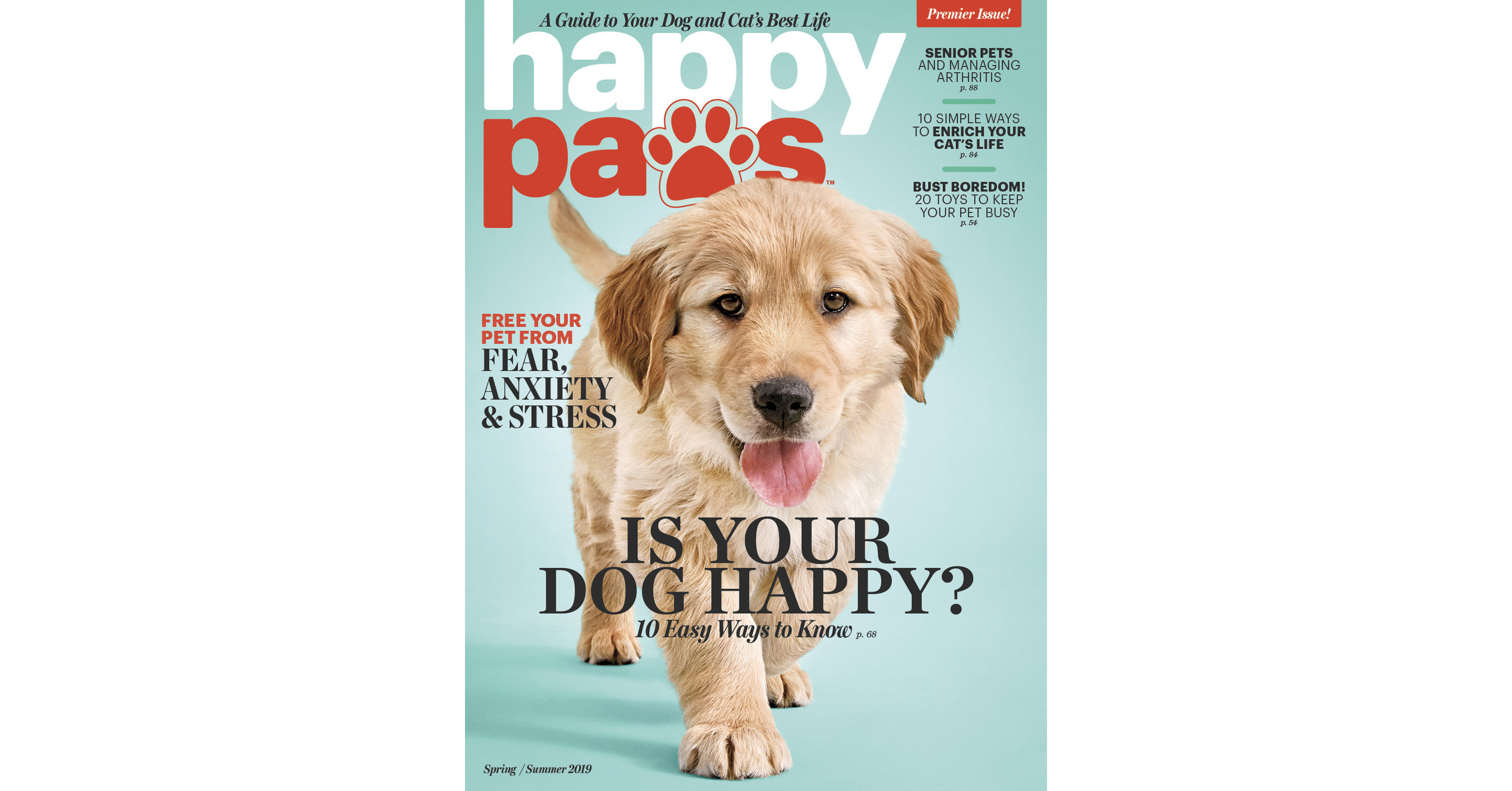 Meredith Corporation And Fear Free, LLC Introduce Happy Paws Magazine