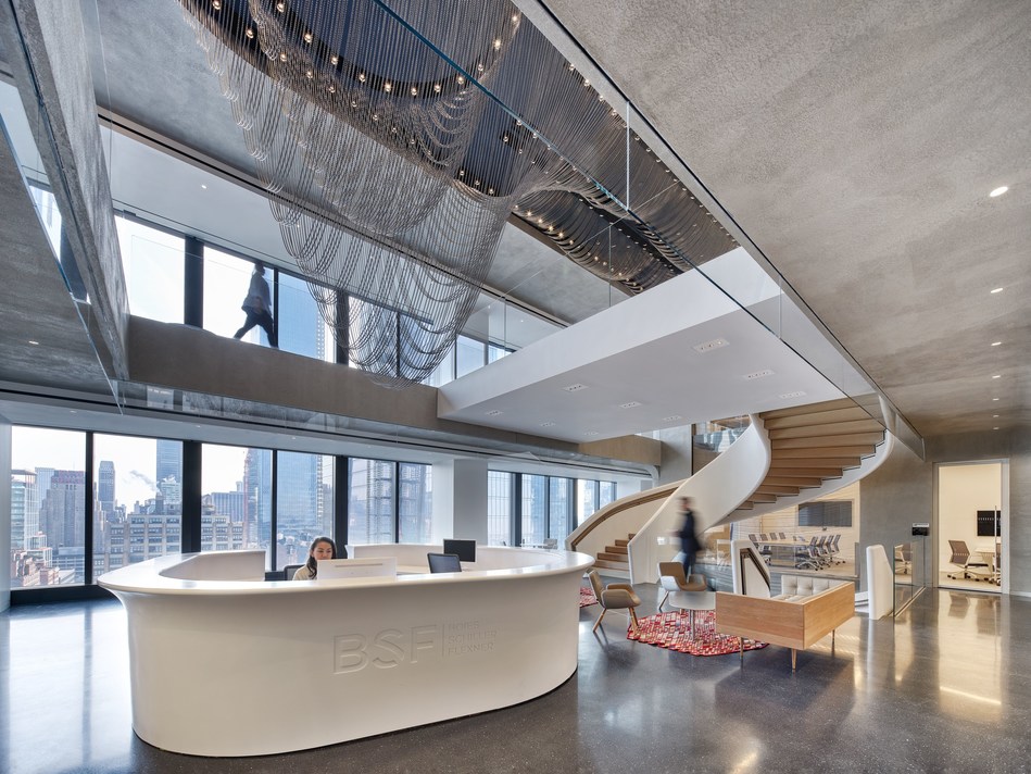 citybizlist : New York : Boies Schiller Flexner Opens New Headquarters At  55 Hudson Yards