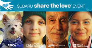 2018 Subaru Share the Love® Event Totals $27.5 Million in Charitable Donations