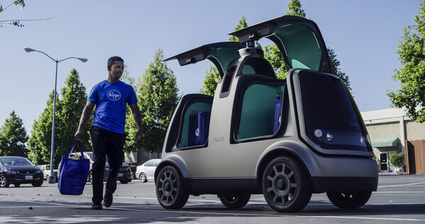 Kroger and Nuro launch autonomous grocery delivery service in Houston, Texas.