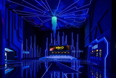 Lobby at Novo Cinemas IMG Worlds of Adventure, Dubai, UAE (PRNewsfoto/Novo Cinemas)