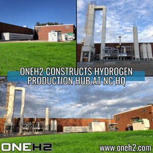 OneH2 Constructs Dedicated Hydrogen Fuel Production Hub