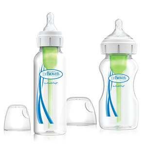 The Next Generation of the No. 1 Pediatrician-Recommended Bottle: Dr. Brown's Natural Flow® Options+™ Anti-Colic Bottle