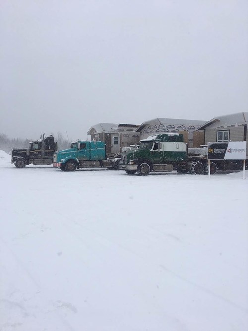 Shipments of modular housing units are on their way to Cat Lake (CNW Group/Indigenous Services Canada)