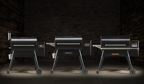Traeger's new line-up of tech-infused grills.