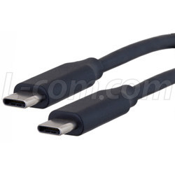 配置低烟无卤和PVC护套的USB 3.1 Gen 2 Type-C线缆