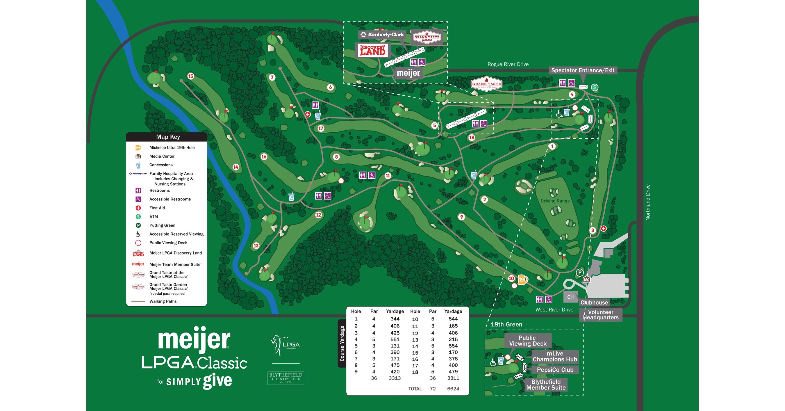Meijer LPGA Classic Reroutes Course to Enhance Spectator Experience