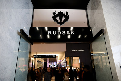 Opening night at the Rudsak store in New York's Hudson Yards Luxury Plaza on March 14, 2019. (CNW Group/RUDSAK)