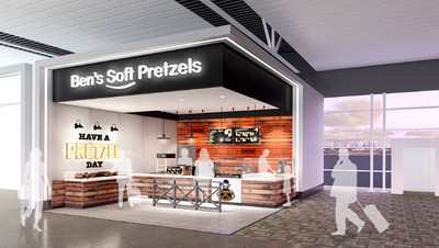 Ben's Soft Pretzel will open two new locations inside the Indianapolis International Airport (IND)