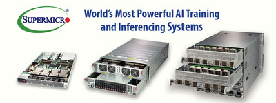 美超微提供業界最全面的GPU服務器組合