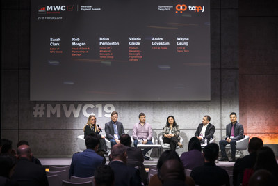 Tappy Technologies at the Wearable Payment Summit during Mobile World Congress last month