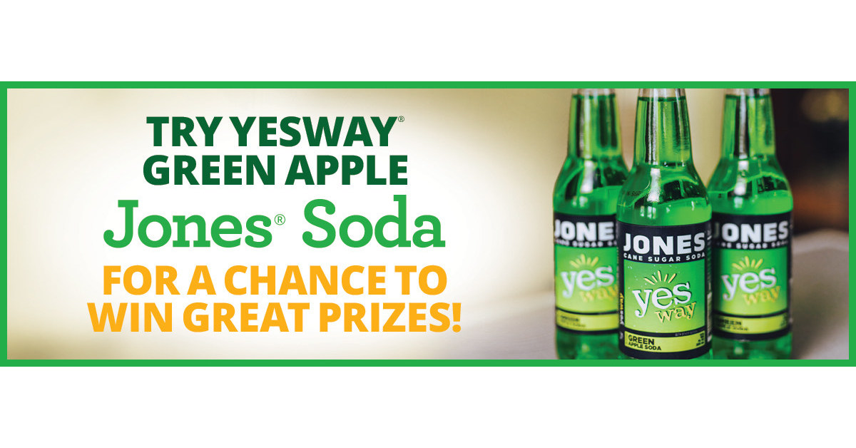 New Yesway Green Apple Jones® Soda Is Here!