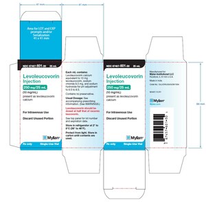 Mylan Institutional LLC Initiates Voluntary Nationwide Recall of Levoleucovorin Injection Due to the Presence of Particulate Matter