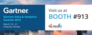 Visual BI Solutions to Showcase Offerings for Microsoft Power BI and SAP Lumira® in Gartner Data &amp; Analytics Summit 2019