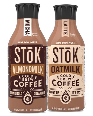 STōK™ Cold Brew Launches New, Innovative Dairy-Free Creamed Coffees