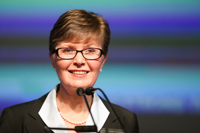 Linda Caron, prsidente du PLQ (Groupe CNW/Parti libral du Qubec)