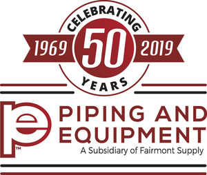 Piping and Equipment Celebrates 50th Anniversary