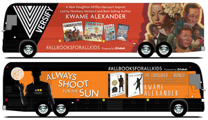 HMH Books &amp; Media Introduces Kwame Alexander's Versify Imprint with Multi-Author Bus Tour