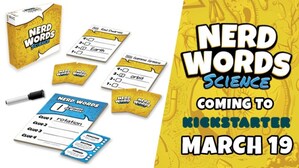 Genius Games Launches Kickstarter Campaign For The World's First-Ever Science-Based Party Game Nerd Words: Science!