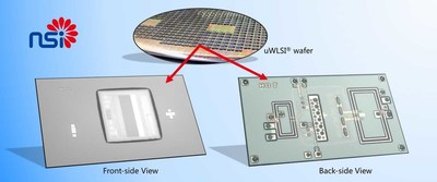 NSI's proprietary micro wafer-level system integration (uWLSI®) technology. NSI's proprietary micro wafer-level system integration (uWLSI®) technology.