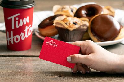 Introducing Tims Rewards™, a brand new loyalty program from Tim Hortons® available through the Tim Hortons mobile app or reusable loyalty card. (CNW Group/Tim Hortons)