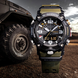 Casio G-SHOCK Unveils All-New Connected Carbon MUDMASTER At Baselworld 2019