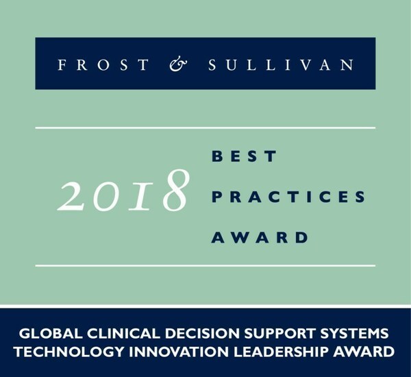 2018 Global Clinical Decision Support Systems Technology Innovation Leadership Award