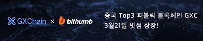 GXC logs onto Bithumb, South Korea's largest digital-currency exchange